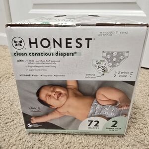Honest Diapers Size 2 - Unopened Box